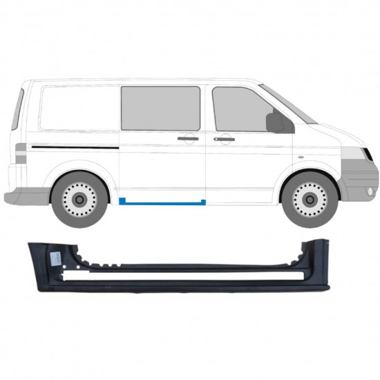 Tolóajtó küszöb javító panel hoz VW Transporter T5 2003-2015 / Jobb 5262