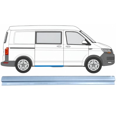 Tolóajtó küszöb javító panel hoz Volkswagen Transporter T6 2015-2024 / Jobb 17183