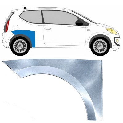 Hátsó sárvédő javító panel hoz Volkswagen UP! 2011- / Jobb 17208