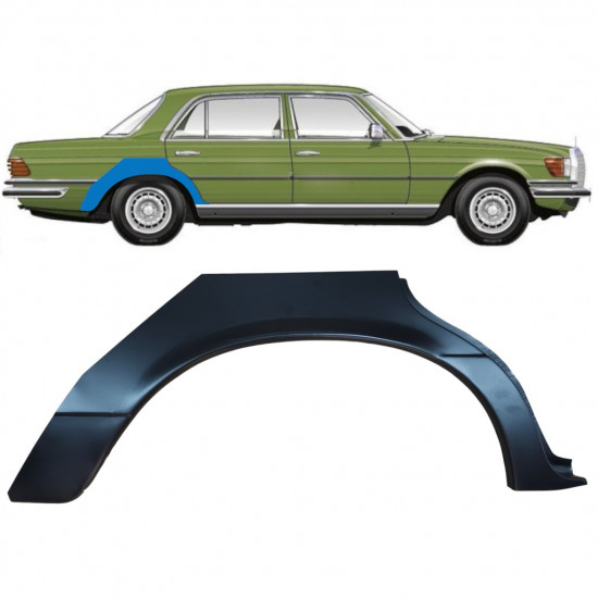 Hátsó sárvédő javító panel hoz Mercedes S-class 1972-1980 / Jobb 6735