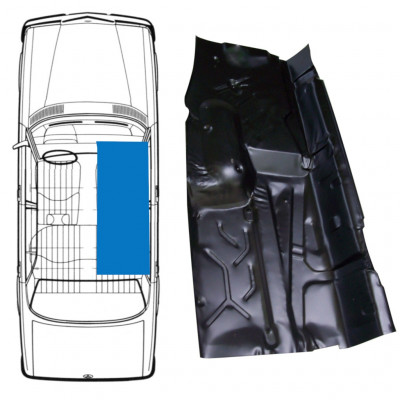 Padló javító panel hoz Mercedes W123 1975-1985 / Jobb 8968