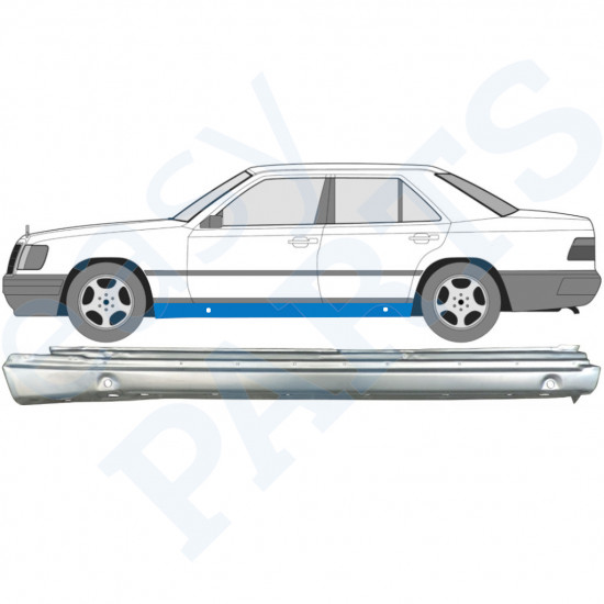 Teljes küszöb hoz Mercedes W124 1984-1996 / Bal 6364