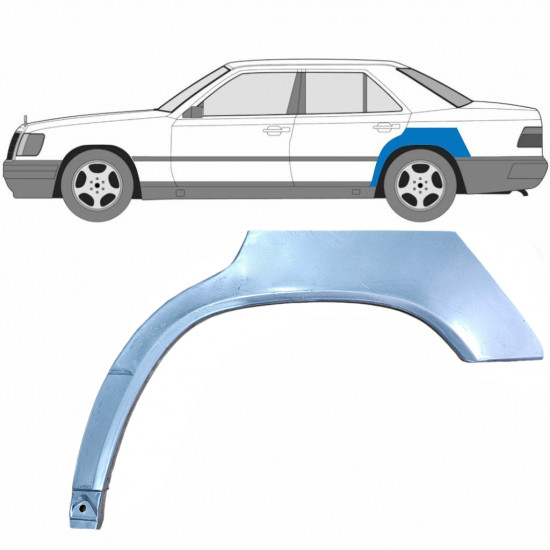 Hátsó sárvédő javító panel hoz Mercedes W124 1984-1996 / Bal 6759