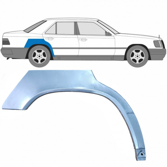 Hátsó sárvédő javító panel hoz Mercedes W124 1984-1996 / Jobb 6070