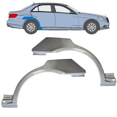 Hátsó sárvédő javító panel hoz Mercedes-Benz E-Class W212 2009-2016 / Bal+Jobb / Készlet 14867