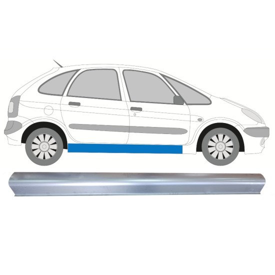 Alsó küszöb javító panel