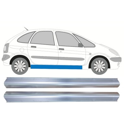 Alsó küszöb javító panel hoz Citroen Xsara Picasso 1999-2012 / Bal+Jobb / Készlet 16890