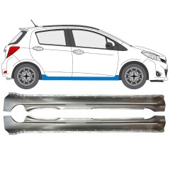 Teljes küszöb hoz Toyota Yaris 2011-2020 / Bal+Jobb / Készlet 14587