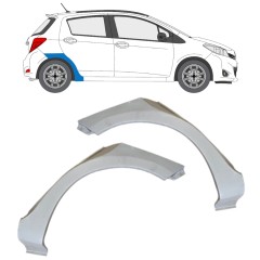 Hátsó sárvédő javító panel hoz Toyota Yaris 2011-2020 / Bal+Jobb / Készlet 14593
