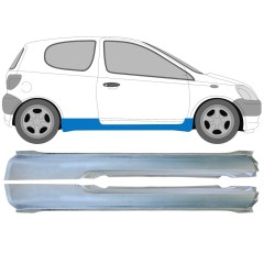 Teljes küszöb hoz Toyota Yaris 1999-2005 / Bal+Jobb / Készlet 9214