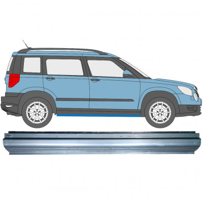 Küszöb javító panel hoz Skoda Yeti 2009- / Bal = Jobb (szimmetrikus) 7201