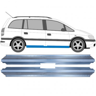 Küszöb javító panel hoz Opel Zafira 1999-2005 / Bal = Jobb (szimmetrikus) / Készlet 9714