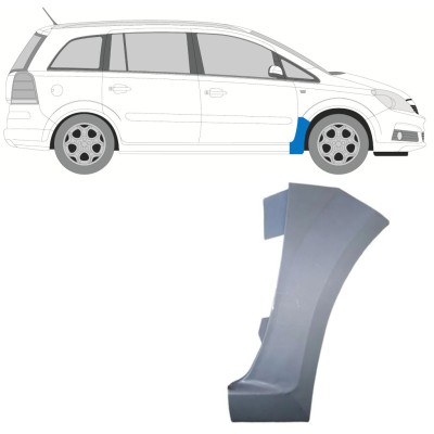 Első sárvédő javító panel hoz Opel Zafira B 2005-2012 / Jobb 16850
