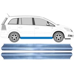 Küszöb javító panel hoz Opel Zafira B 2005-2012 / Bal = Jobb (szimmetrikus) / Készlet 9651