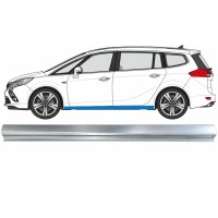 Alsó küszöb javító panel hoz Opel Zafira C 2012-2019 / Bal 17040