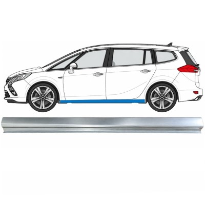 Alsó küszöb javító panel hoz Opel Zafira C 2012-2019 / Bal 17040