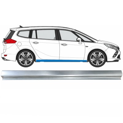 Alsó küszöb javító panel hoz Opel Zafira C 2012-2019 / Jobb 17039
