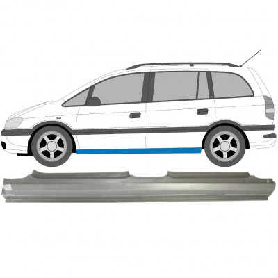 Teljes küszöb hoz Opel Zafira 1999-2005 / Bal 6092