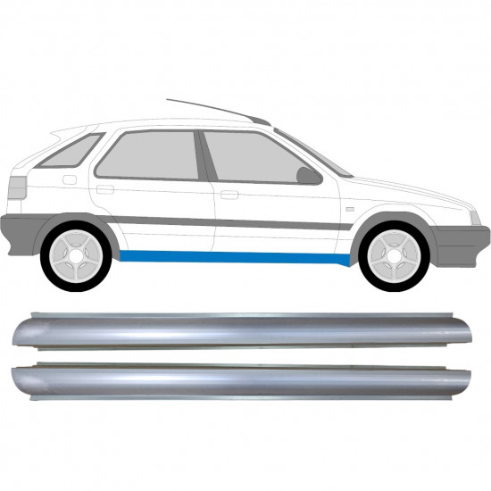 Küszöb javító panel hoz Citroen ZX 1991-1997 / Készlet 11343