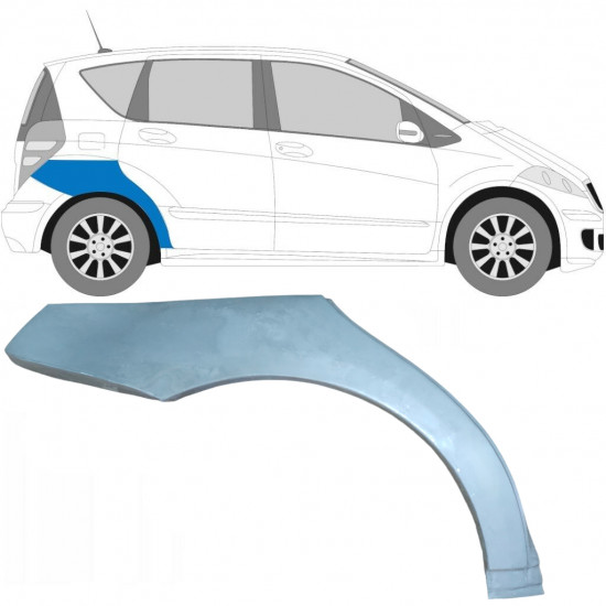 Hátsó sárvédő javító panel hoz Mercedes A-class 2004-2012 / Jobb 5525