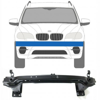 Első lökhárító merevítő hoz BMW X5 E70 Lift 2009-2013 6115