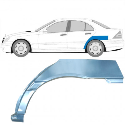 Hátsó sárvédő javító panel hoz Mercedes C-class 2000-2007 / Bal 5908