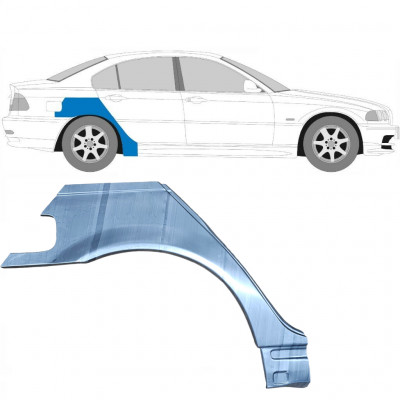 Hátsó sárvédő javító panel hoz BMW E46 3 1998-2005 / Jobb 6206