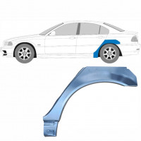 Kis hátsó sárvédő javító panel hoz BMW E46 3 1998-2005 / Bal 6201