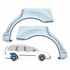 Hátsó sárvédő javító panel hoz Ford Focus 1998-2004 / Bal+Jobb / COMBI / Készlet 6292