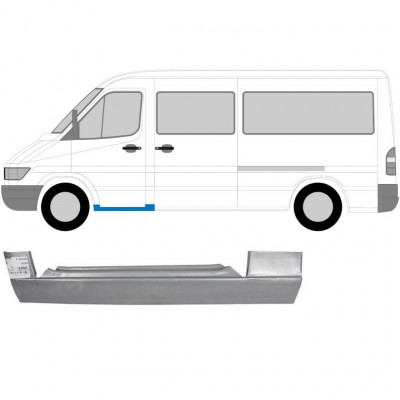 Első ajtó küszöb javító panel hoz Mercedes Sprinter 1995-2006 / Bal 5813