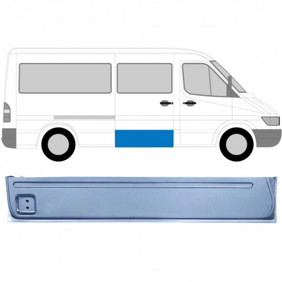 Belső tolóajtó javító panel hoz Mercedes Sprinter 1995-2006 / Jobb 5820