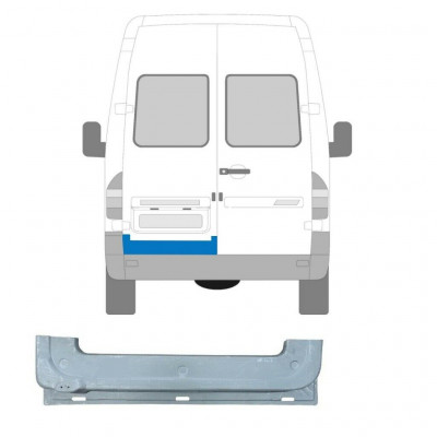 Hátsó ajtó javító panel hoz Mercedes Sprinter 1995-2006 / Bal 5581