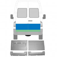 Hátsó ajtó javító panel hoz Mercedes Sprinter 1995-2006 / Bal+Jobb / Készlet 5338