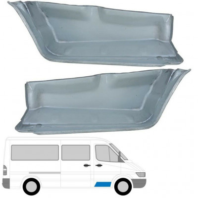 Bal első fellépő lemez hoz Mercedes Sprinter 1995-2006 / Bal+Jobb / Készlet 6266