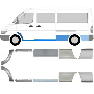 Javító panel készlet hoz Mercedes Sprinter 1995-2006 / MWB / Bal+Jobb /  5717